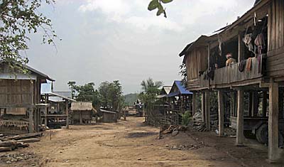 Inside a Tribal Village around Muang Sing by Asienreisender